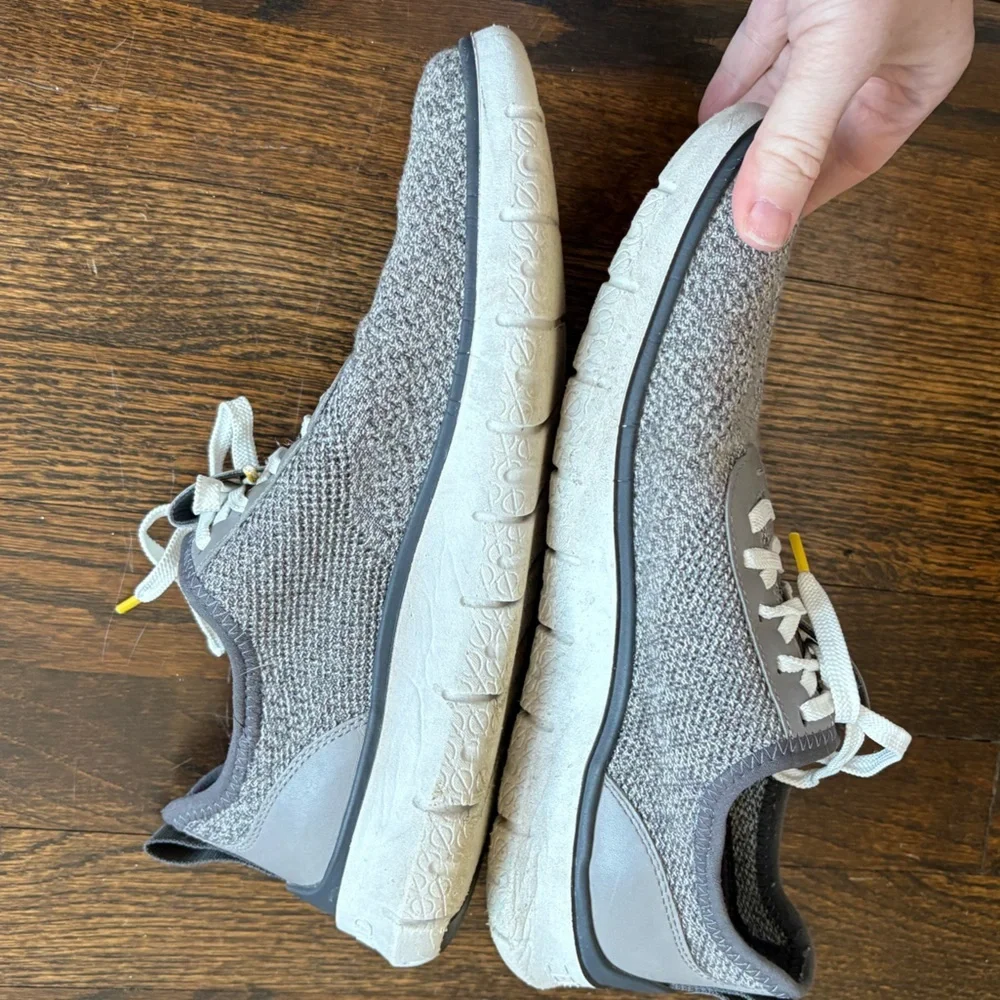 Cole Haan Gray Knit Sneakers for Men Size 9 - Picture 5 of 5